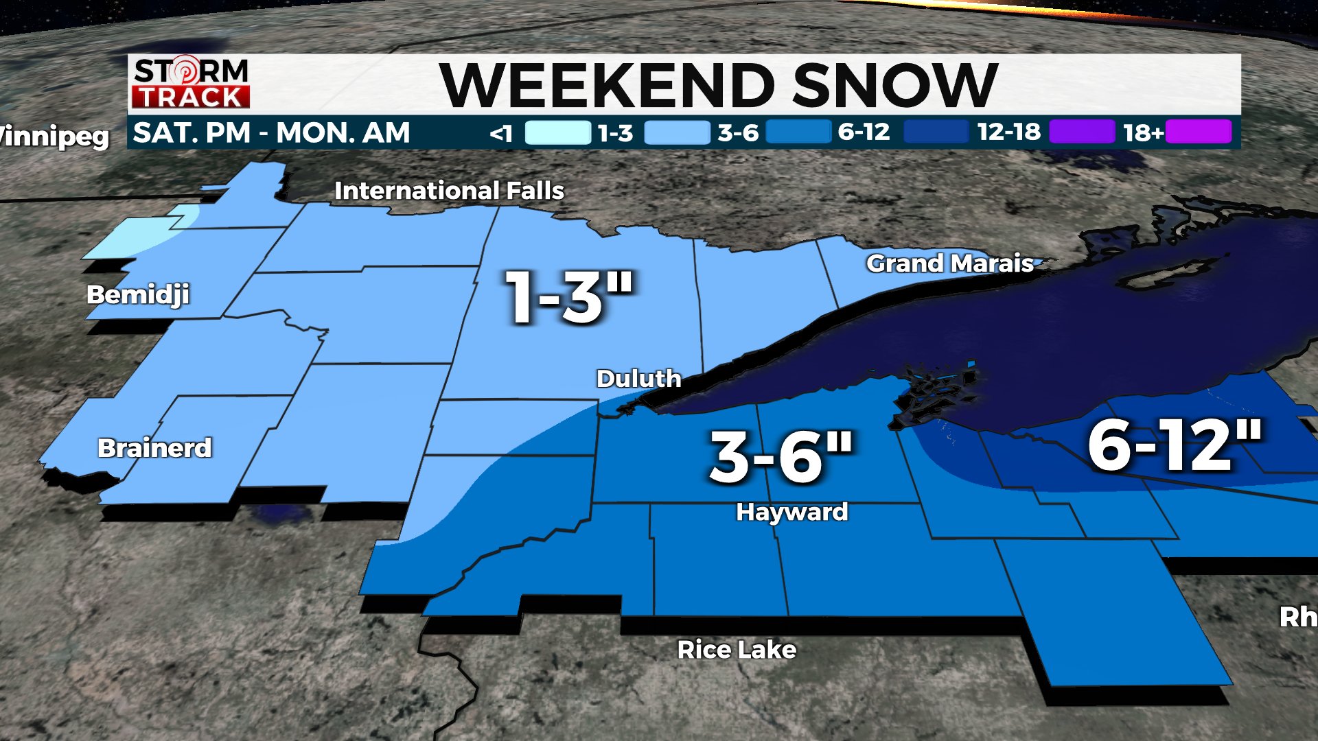 WDIO - WEEKEND SNOW: Rain is likely on Saturday night, becoming snow on ...