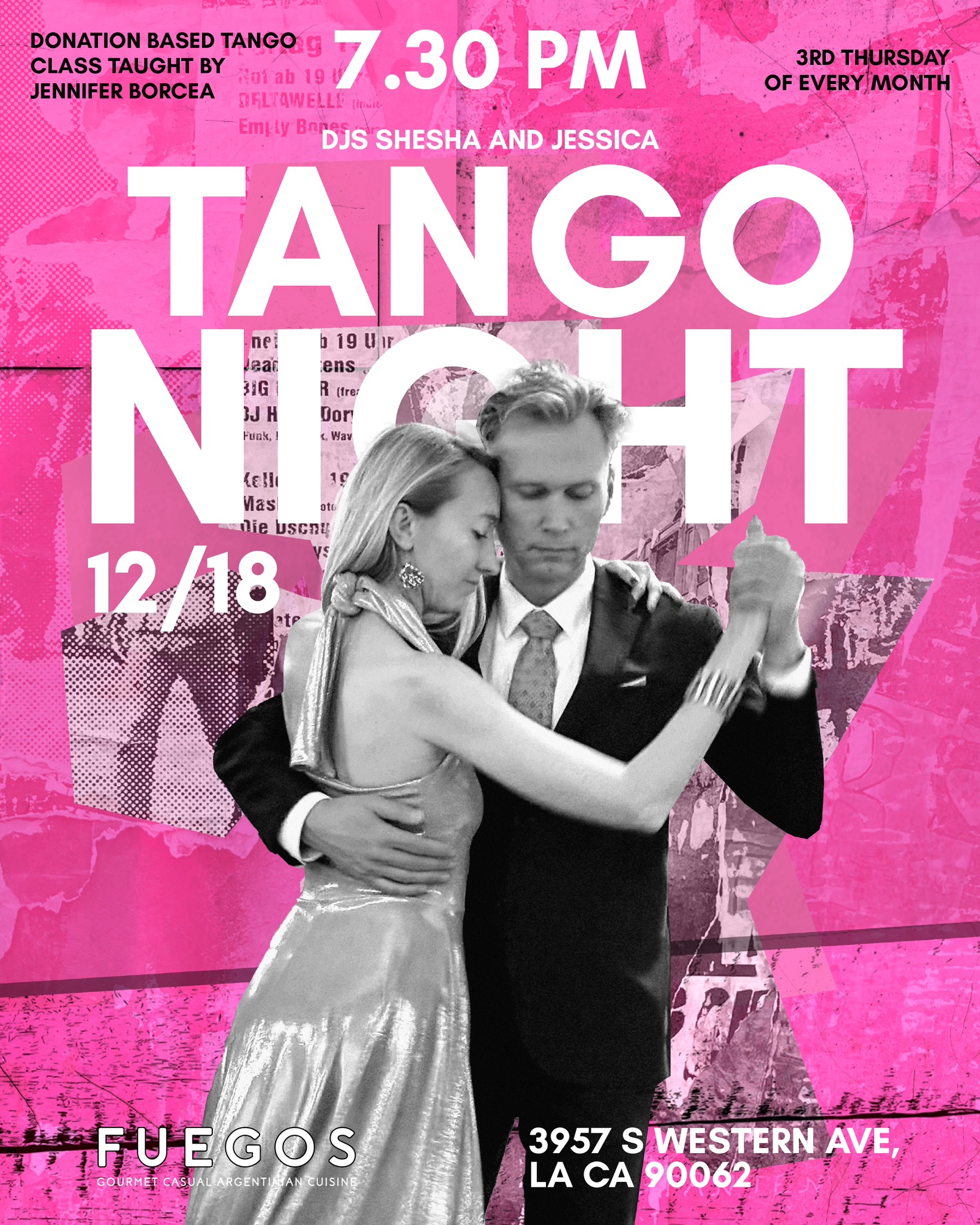 Tango Night at Fuegos LA
