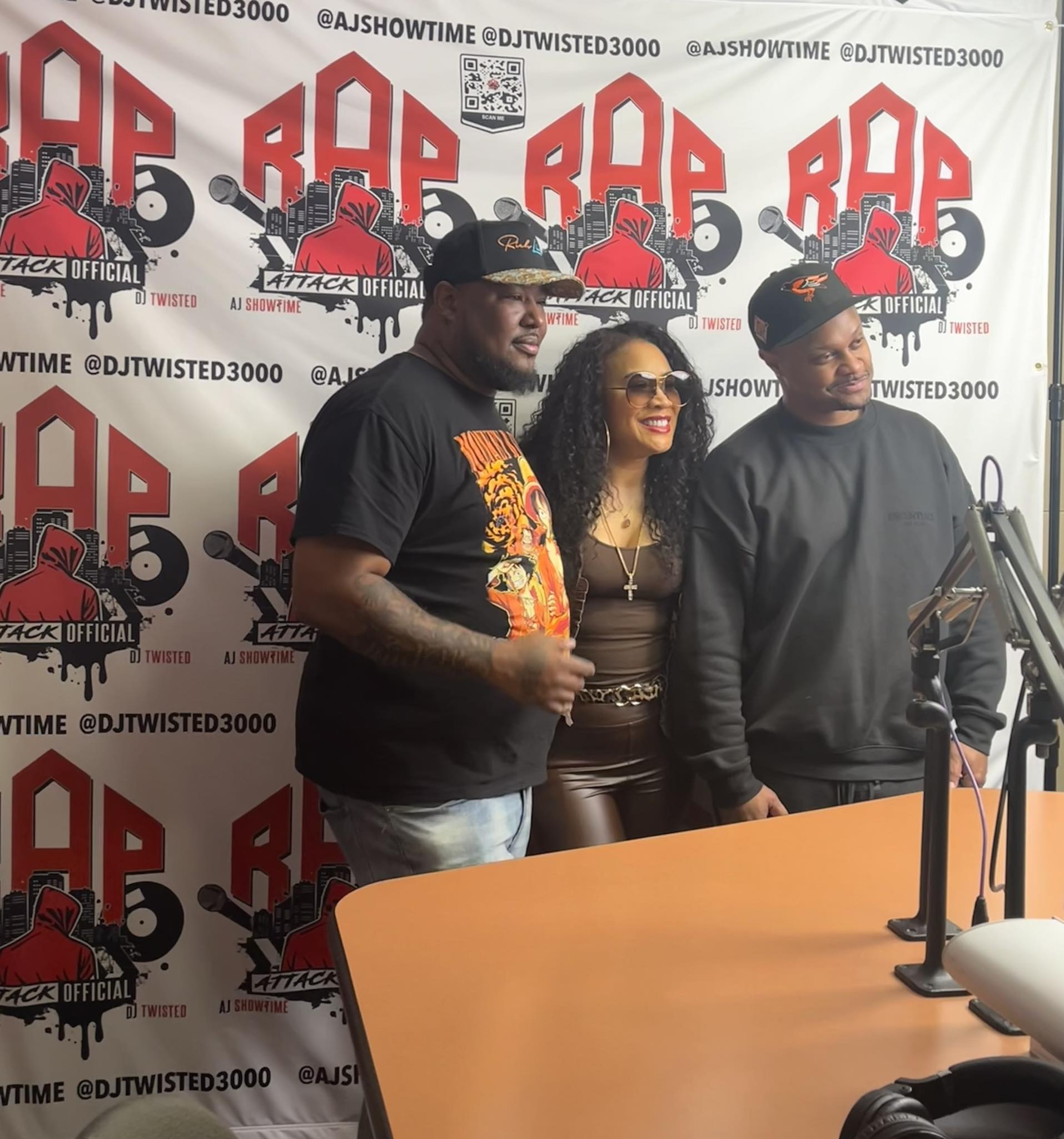 10 minutes until you can catch me on Rap Attack w/ AJ Showtime and 