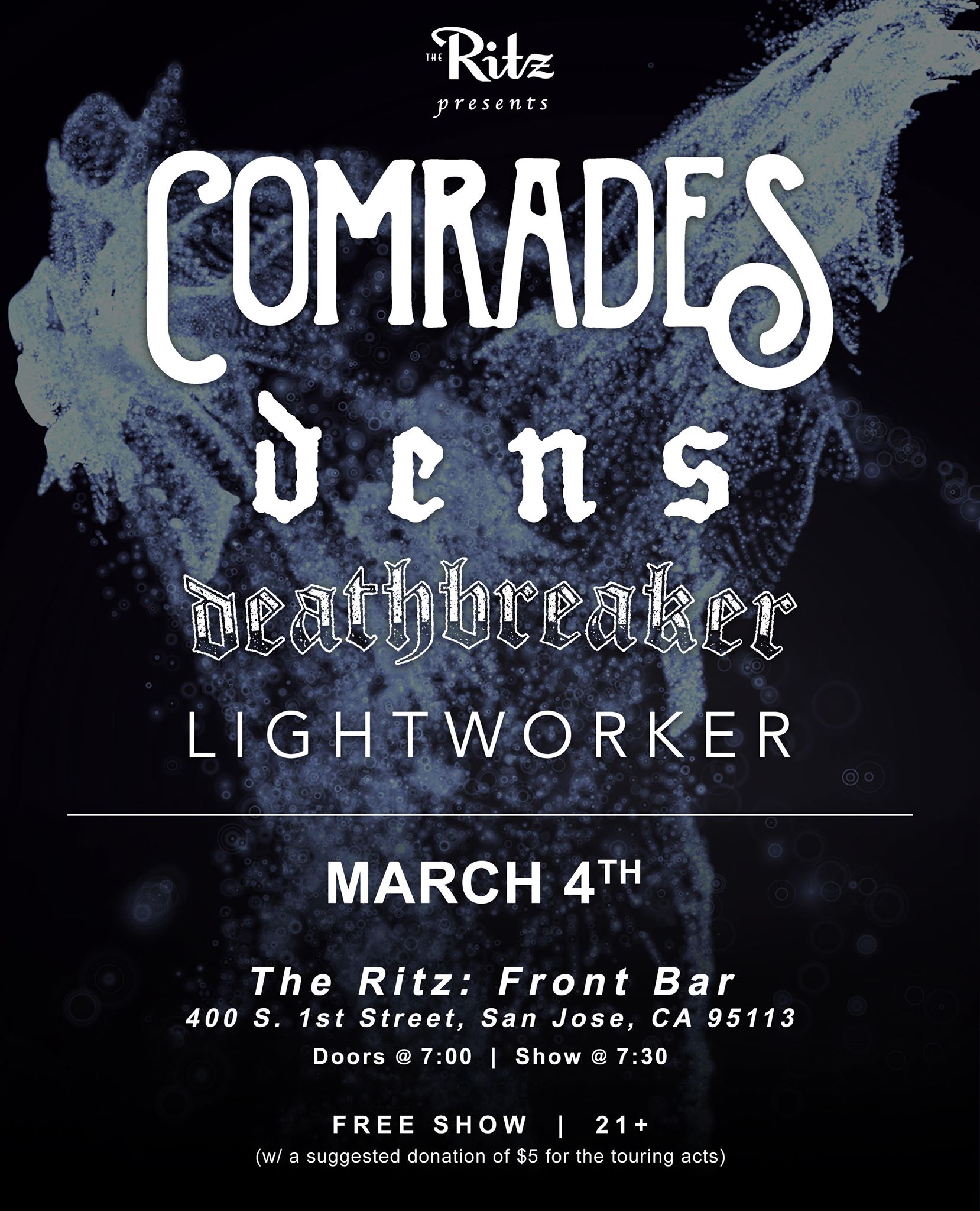 Comrades — The Ritz, 2020-03-04