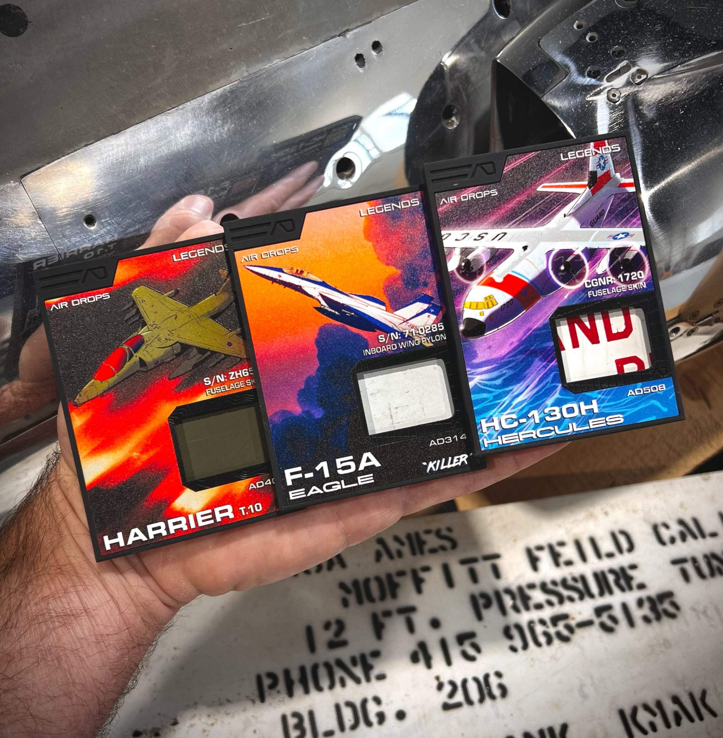 Jet-Eyes Aircraft Tags added a - Jet-Eyes Aircraft Tags