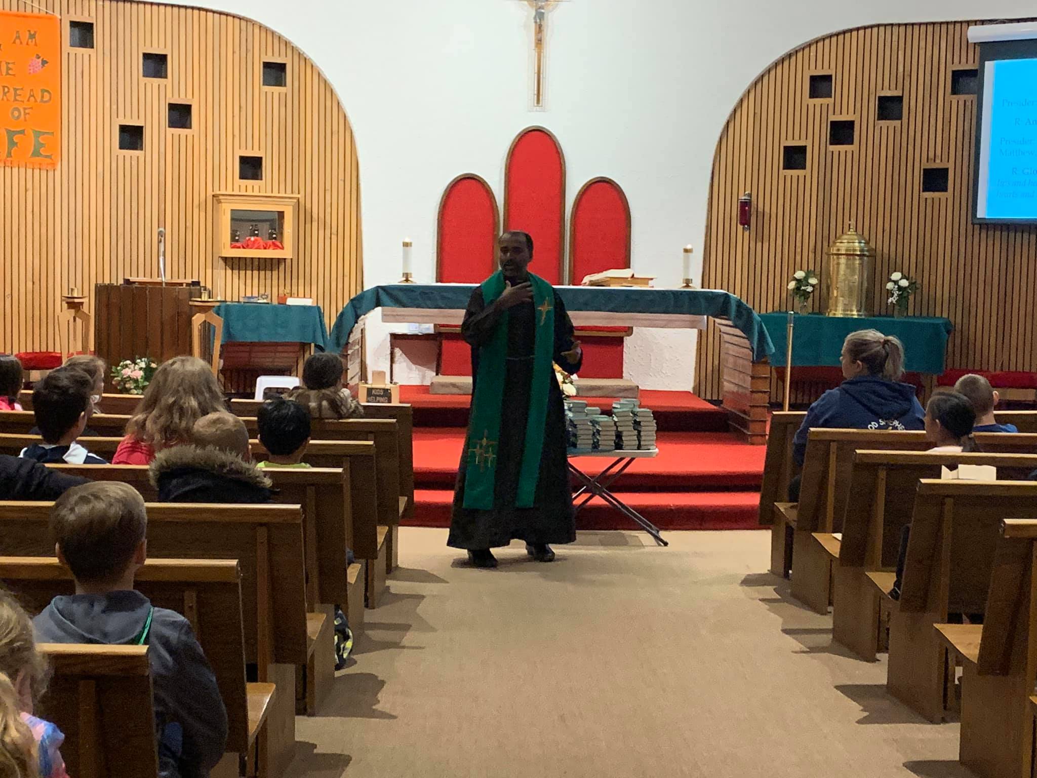 The Grade 4s at... - Our Lady of the Rivers Catholic School