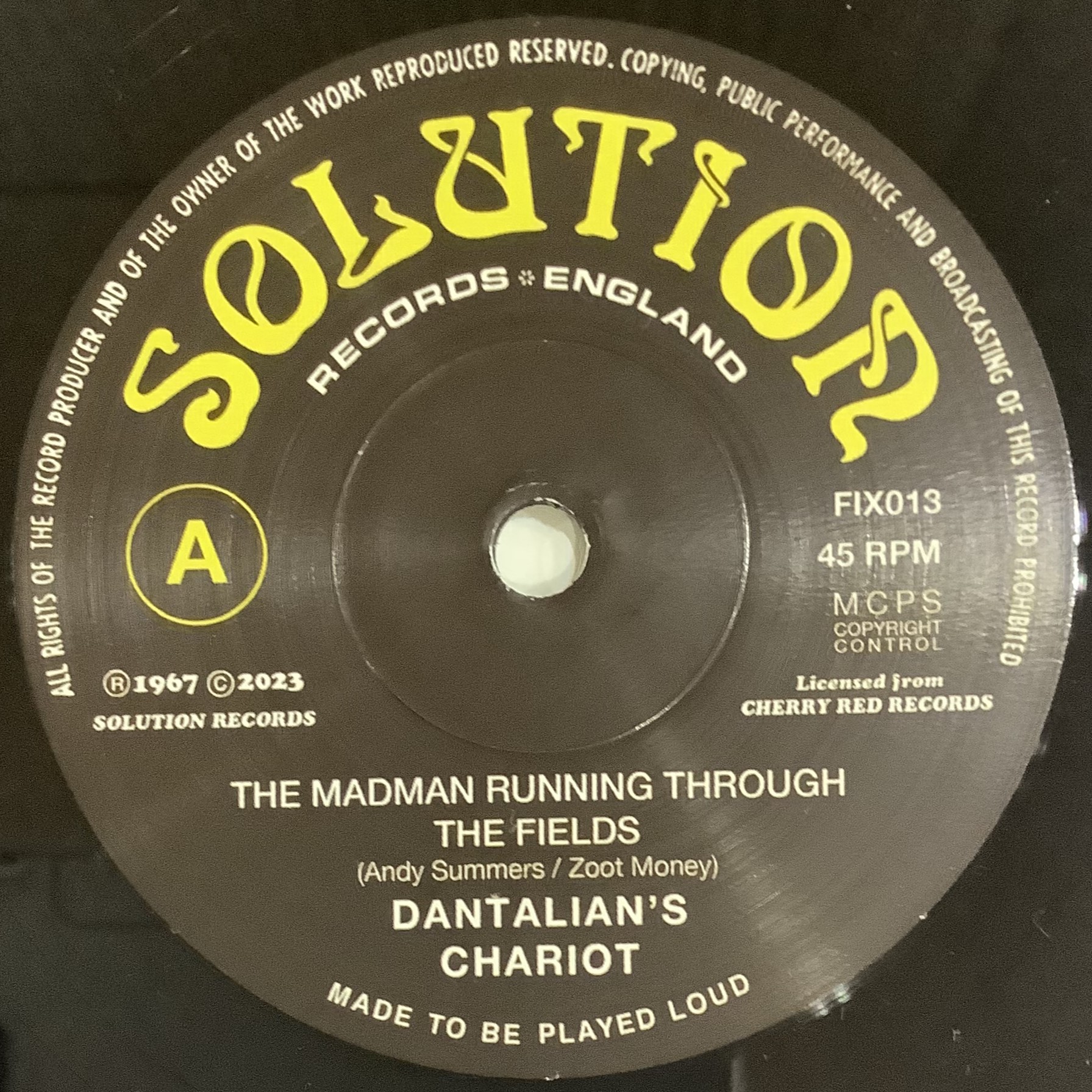 NEW release at Solution Dantalian's Chariot - The Madman Running