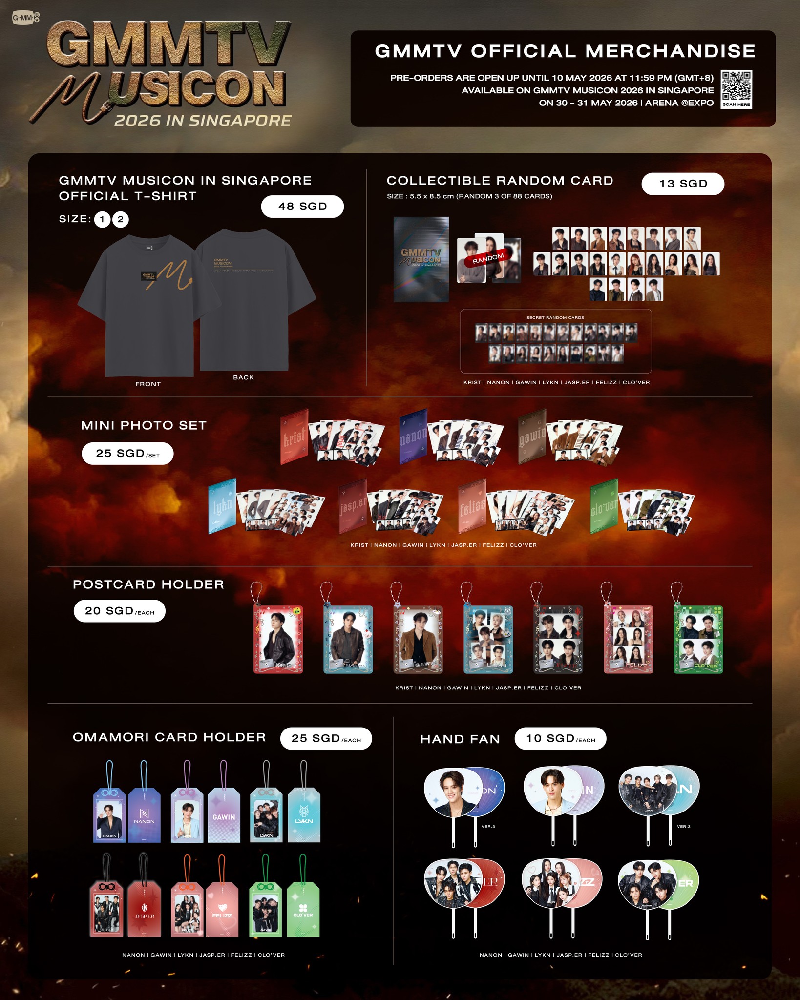 The time has come to shop GMMTV OFFICIAL MERCHANDISE at GMMTV