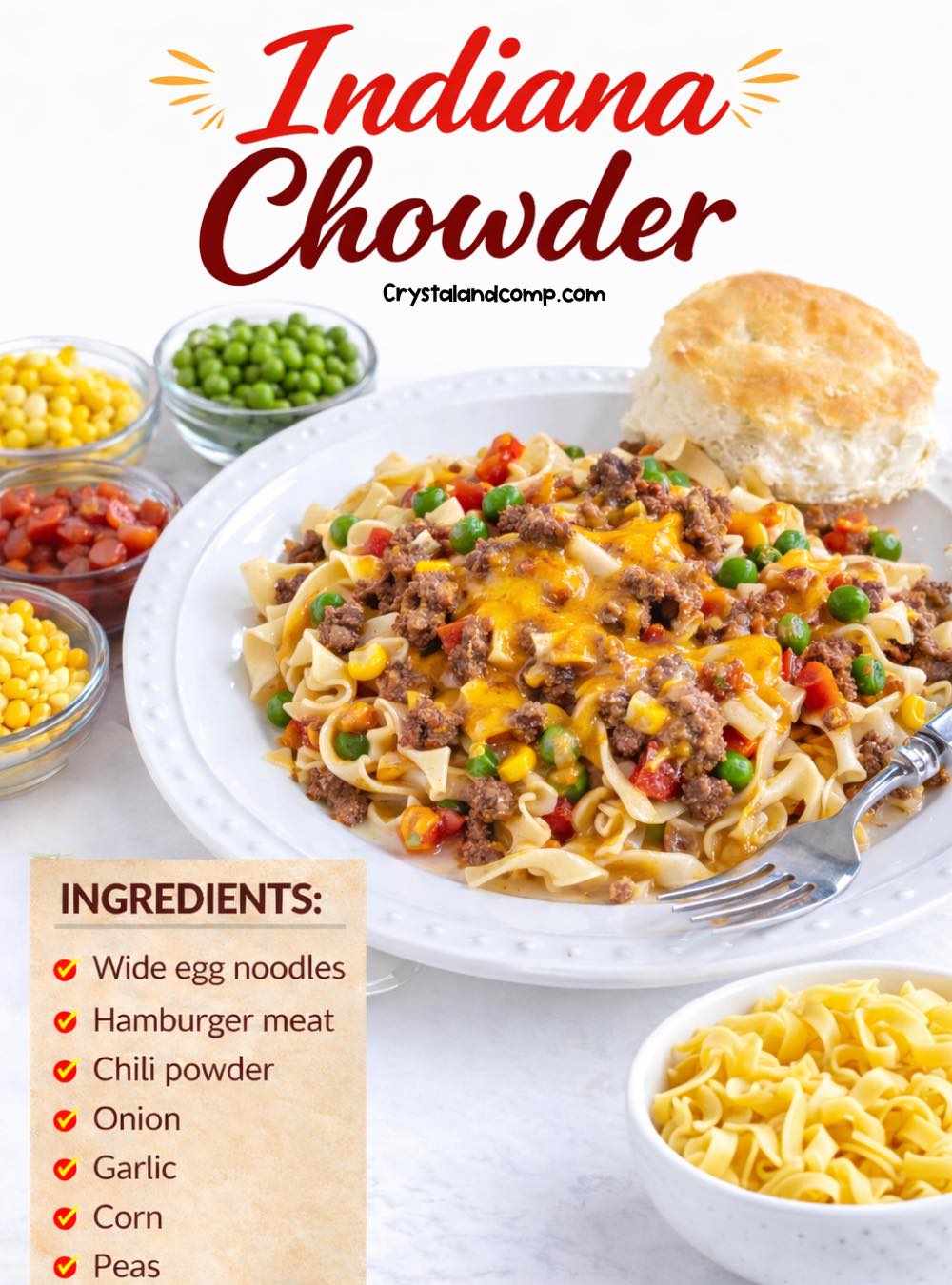 ️ INDIANA CHOWDER RECIPE This is a... - Recipes From Heaven | Facebook