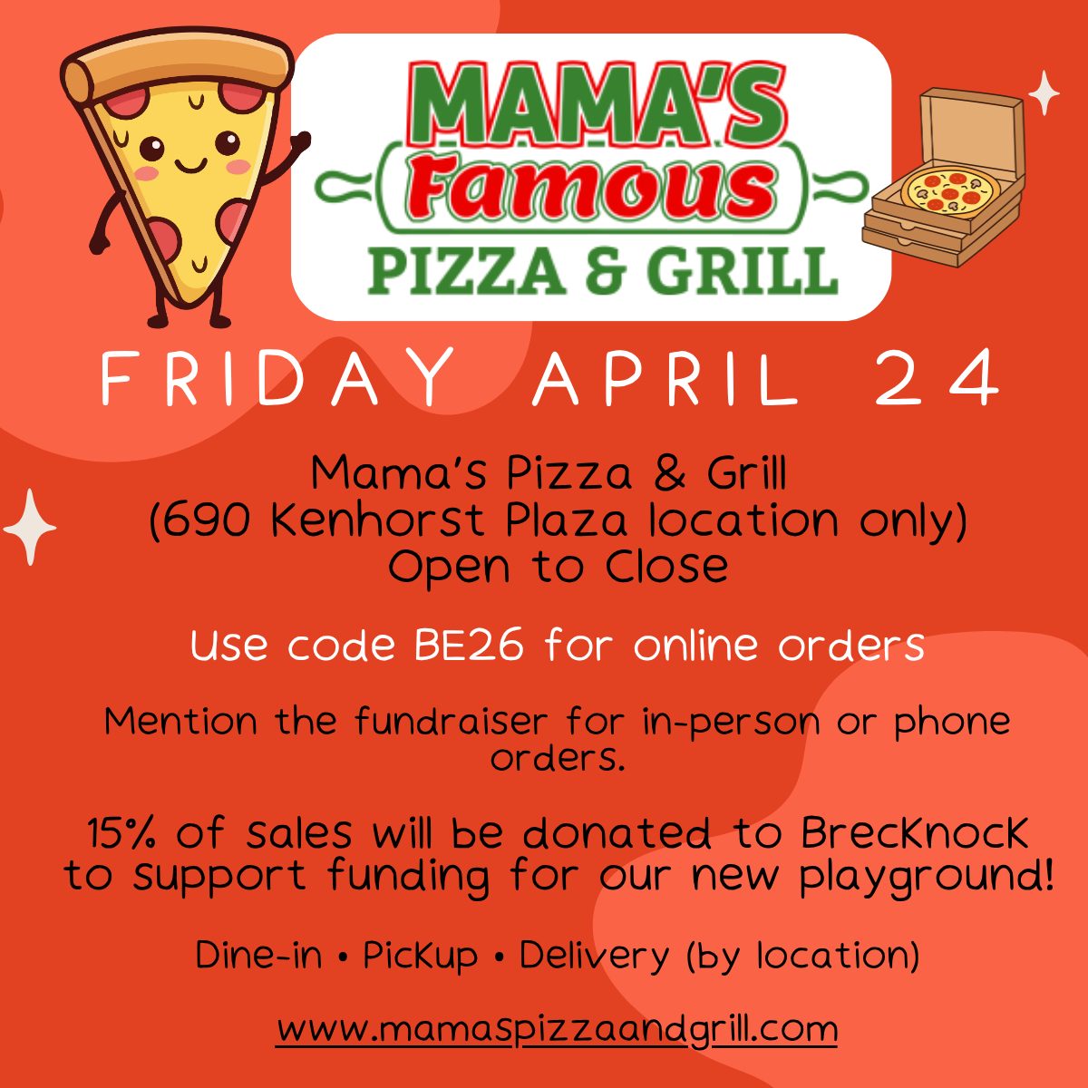 Mama's Pizza Kenhorst | Reading PA