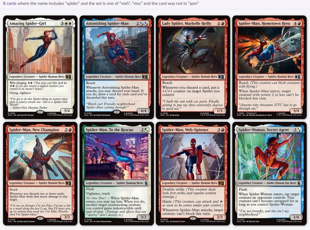 amazing spiderman mtg card Marvel's Spider-Man Gift Bundle  Magic: The Gathering Trading Car  Ventura Games %20Gather%20web Magic The Gathering Marvel Single