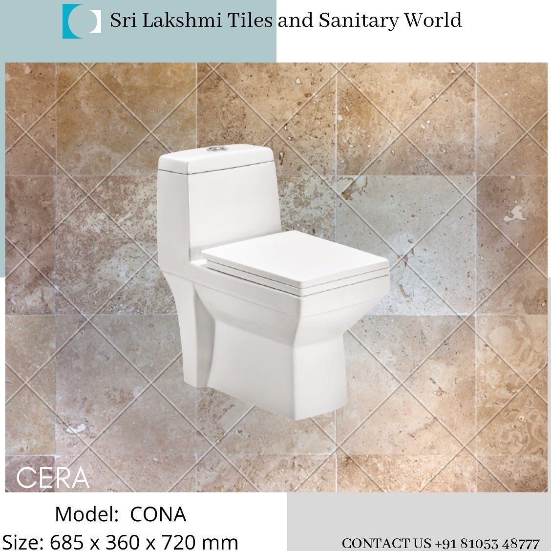 One piece commode by... - Sri Lakshmi Tiles & Sanitary World | Facebook