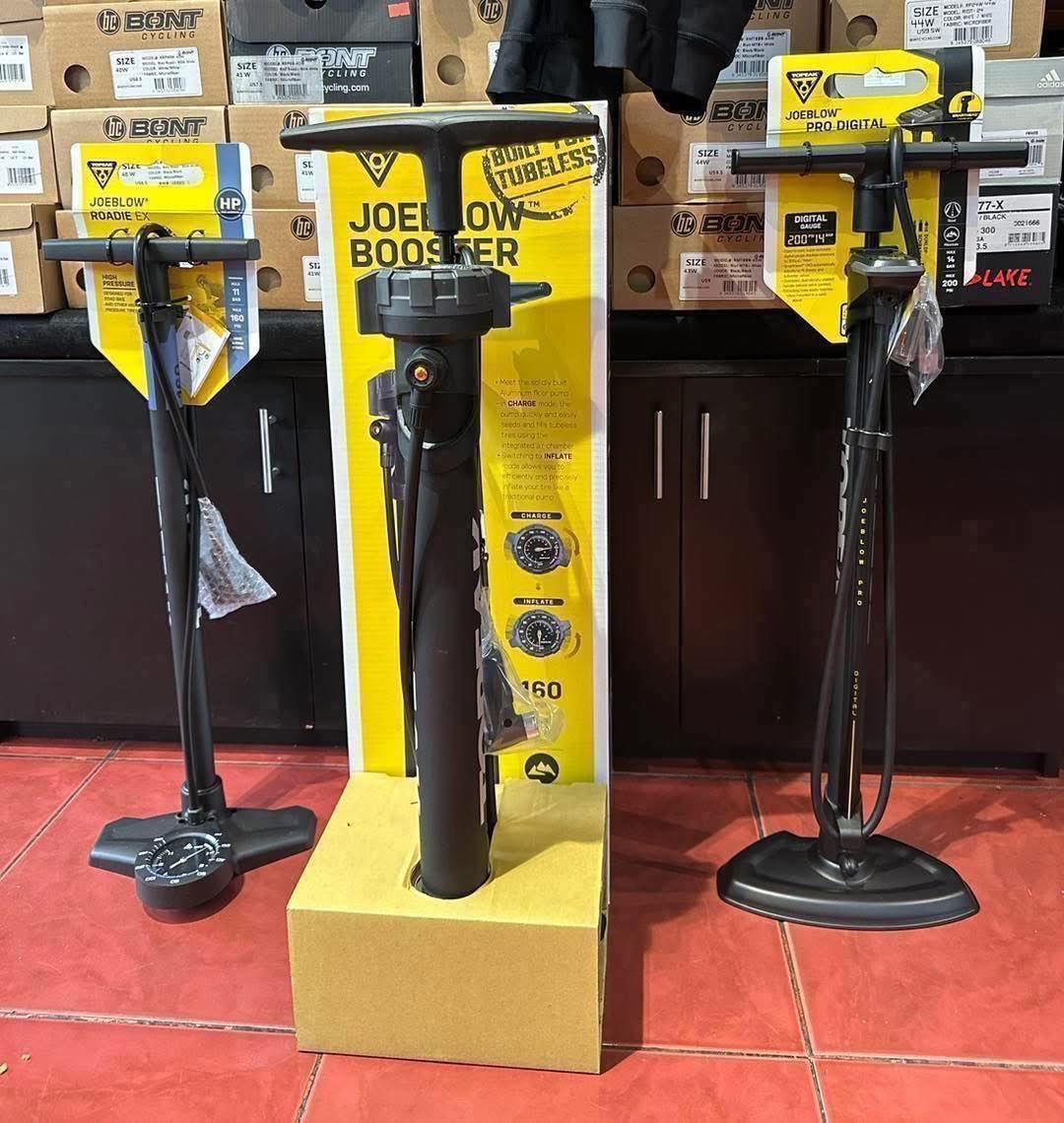Topeak Floor Pump Joeblow Booster ₱9,500 160 psi Joeblow Pro