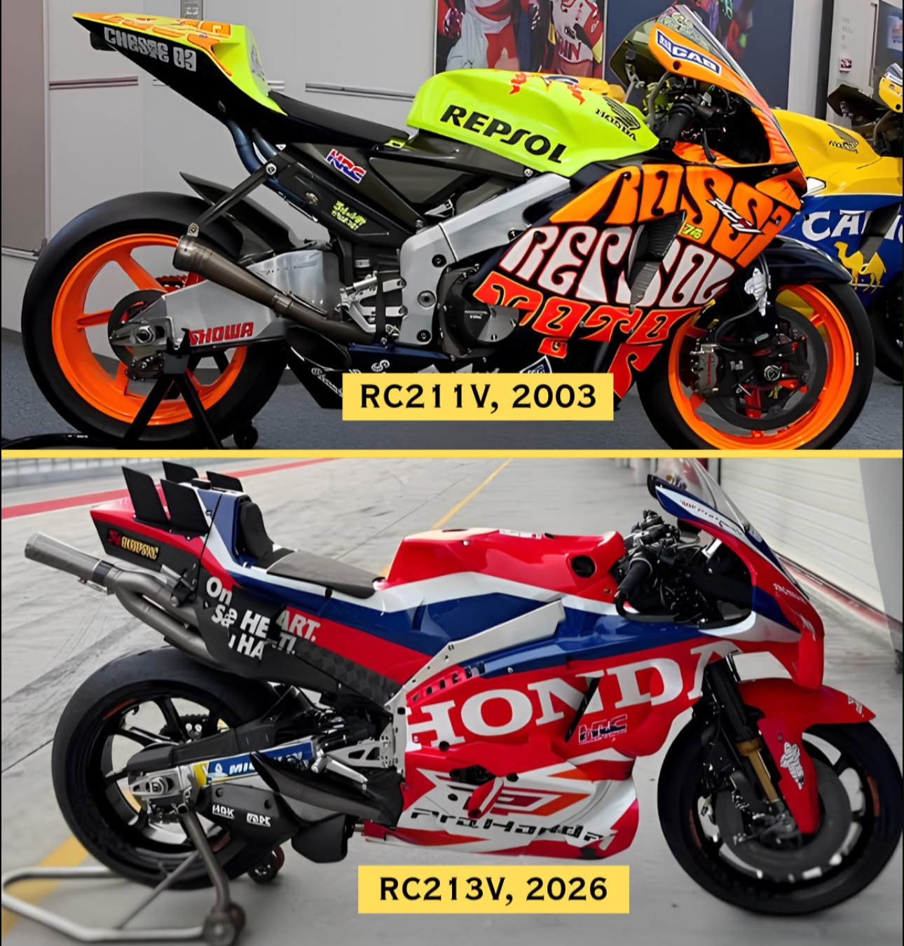 Big rear-wheel slides were once a normal part of MotoGP. Riders