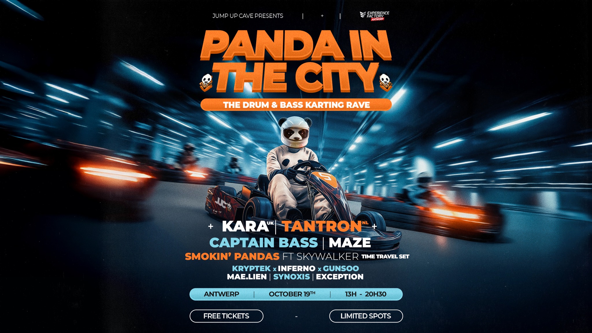 Panda In The City - The Karting Rave