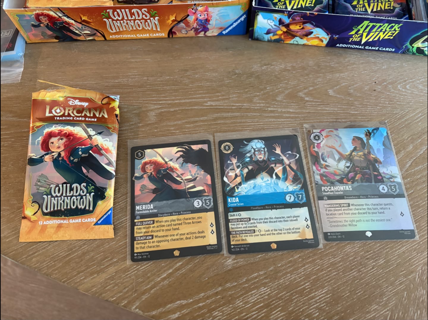 Pocahontas Colors of the Wind performance in Disney Lorcana TCG
