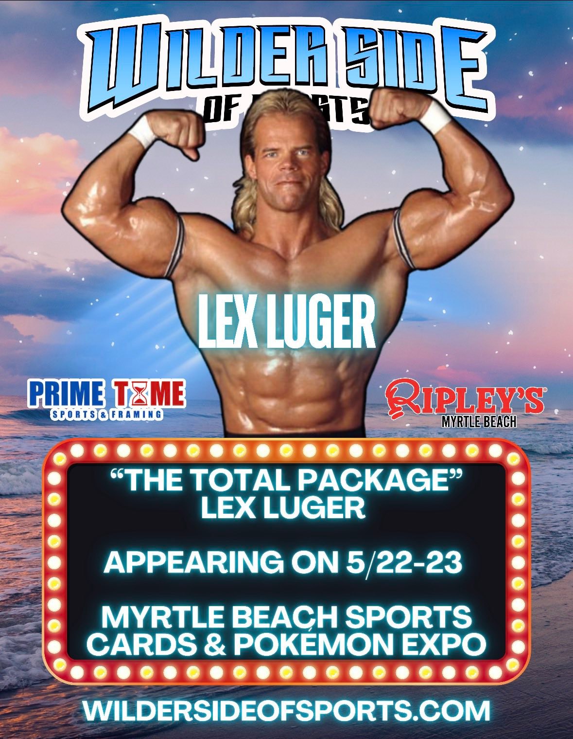 Meet wrestling legends at Myrtle Beach Sports Cards & Pokemon Expo