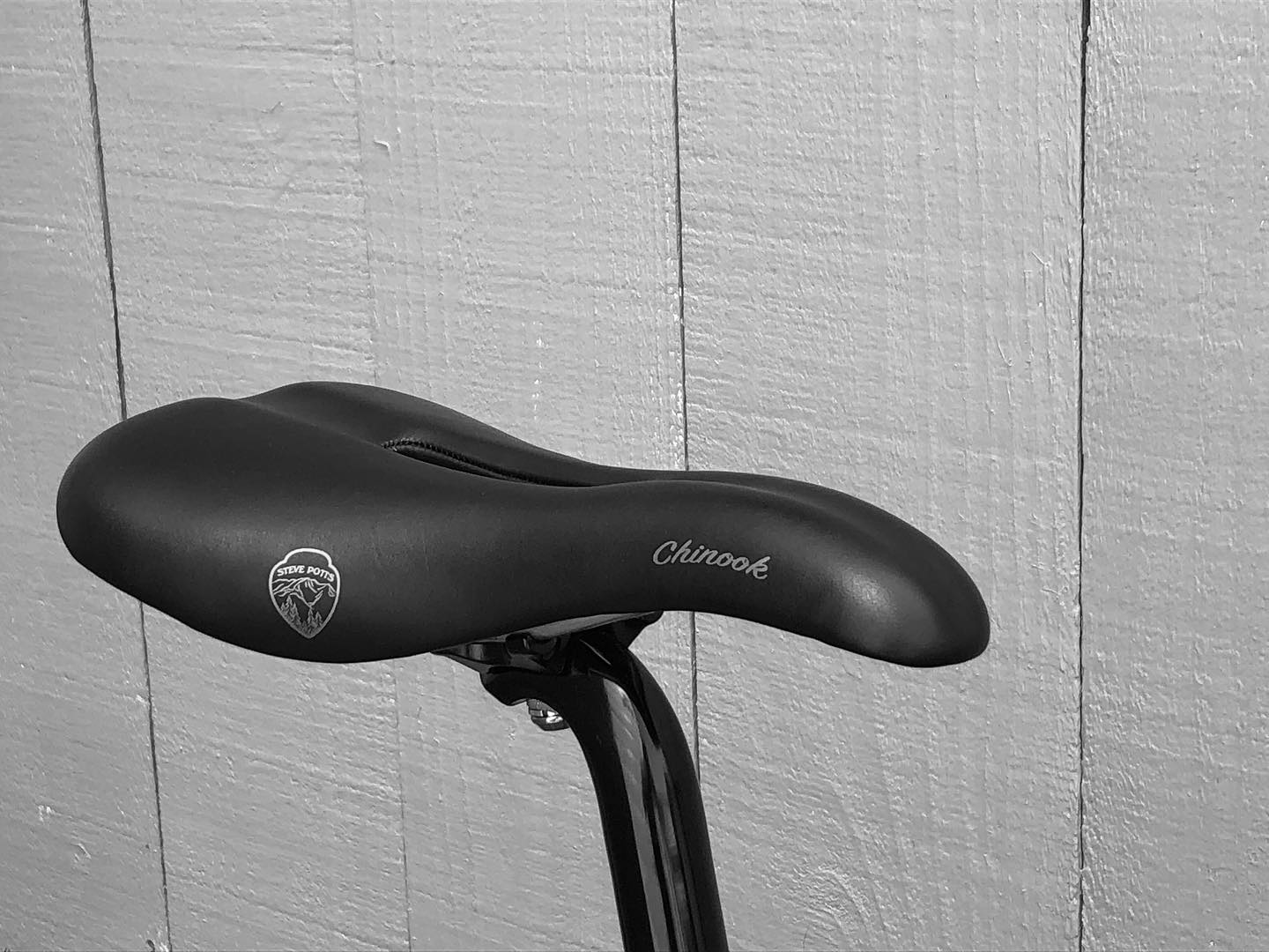 Steve Potts Chinook saddle with CrMo steel rail