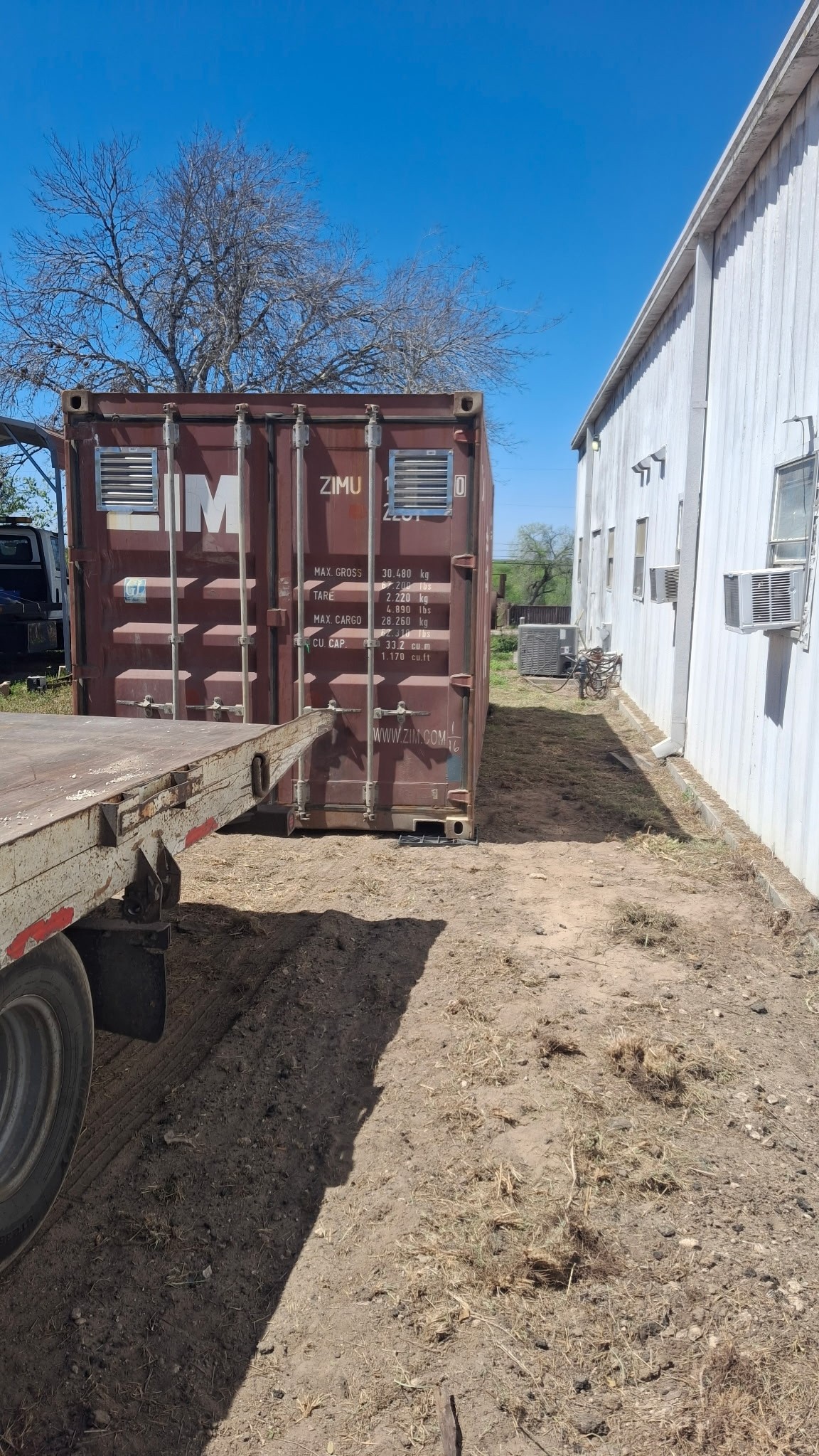 SeaSide - This good used 20ft shipping container was delivered to our ...