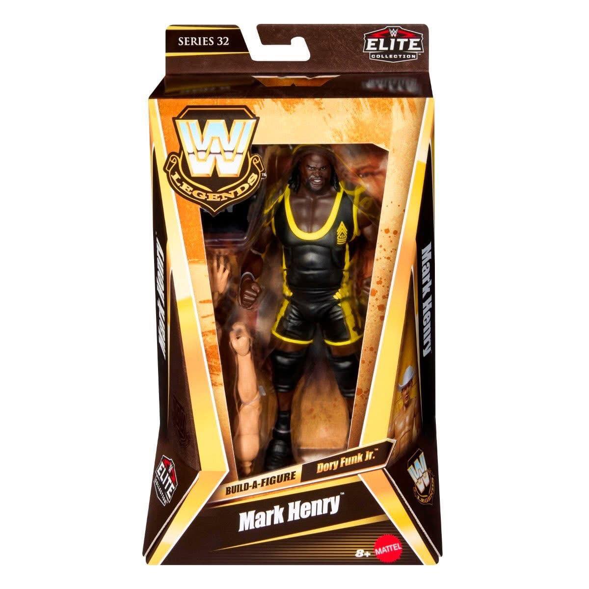 Mattel WWE Legends series 32 - Yokozuna - Mark Henry - Brian