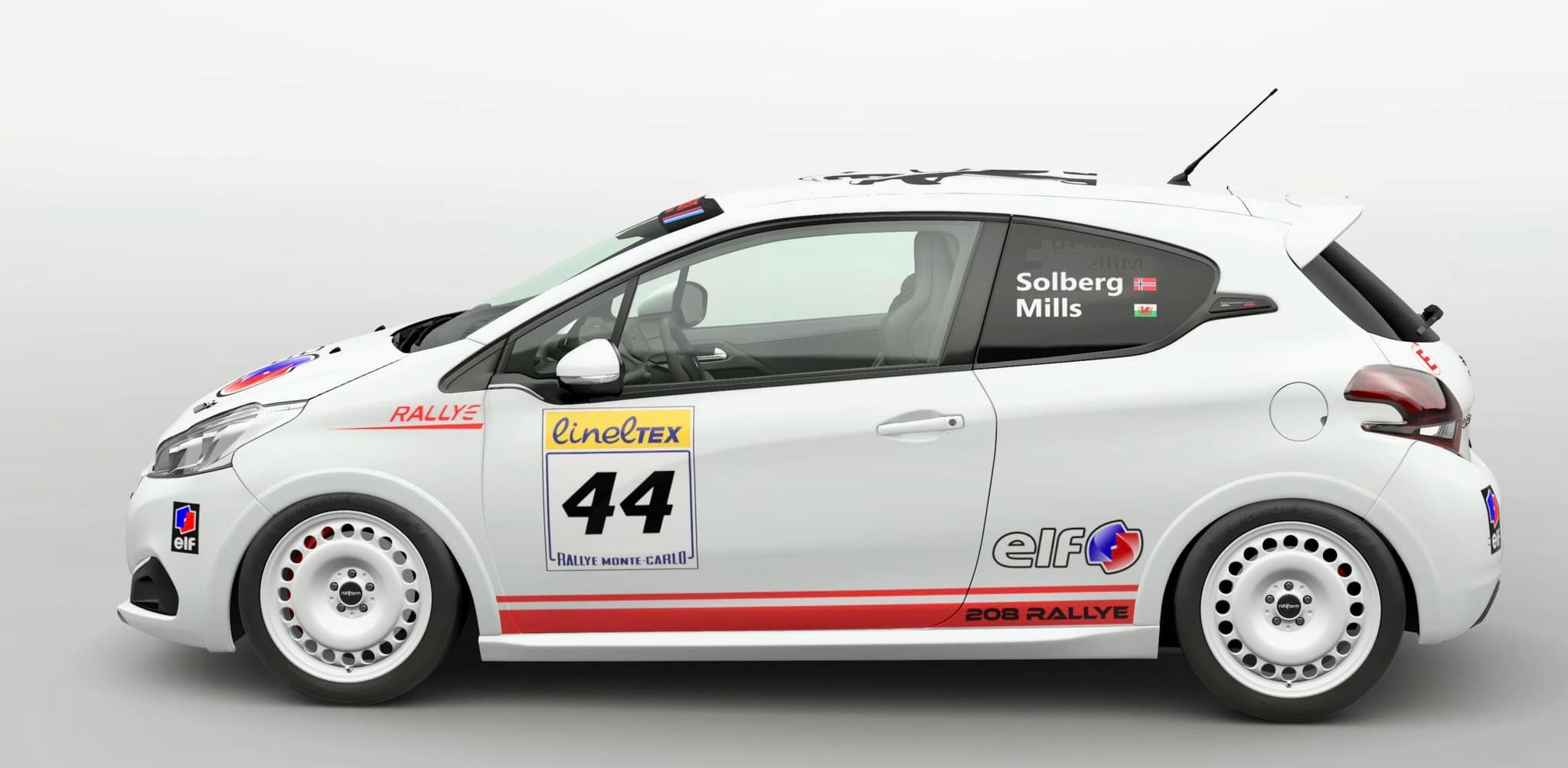 Décalcomanie 1/43 Peugeot 208 R2 N°89 - Rallye Monte-Carlo 2020 - Neuf Ast Creation43