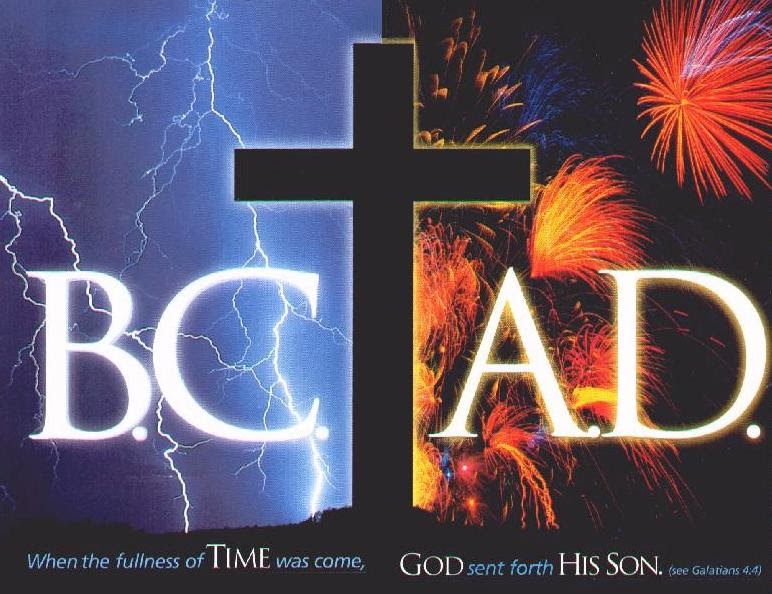 What is the origin of B.C. and A.D. if Jesus didn't exist?