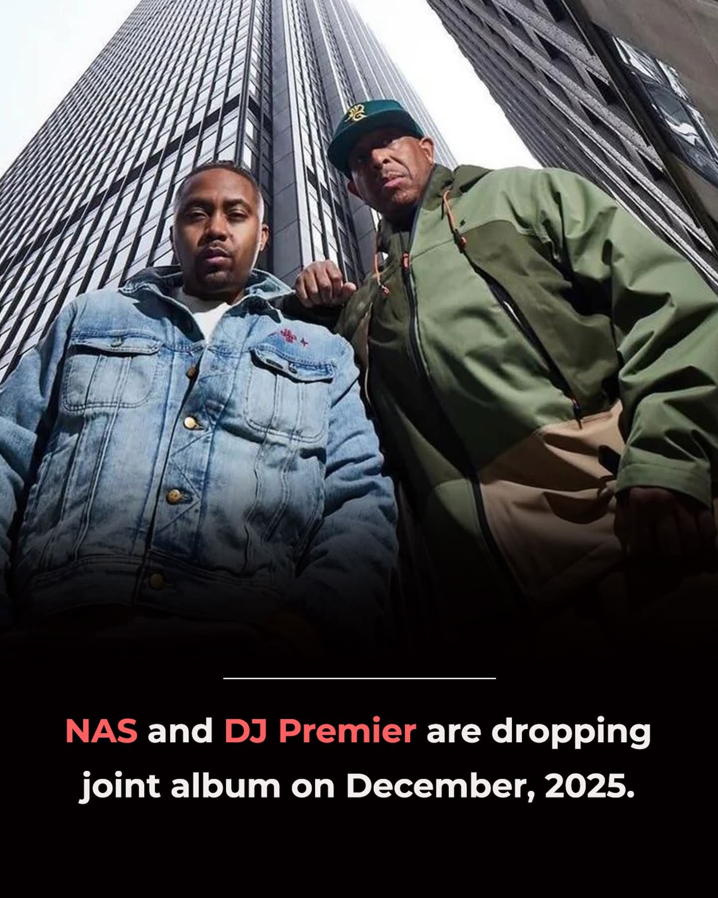 Nas is gearing up for an exciting 2025, with major collaborations
