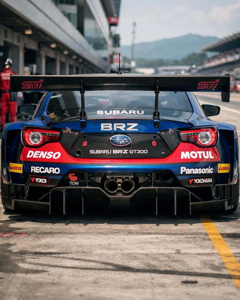 2021 Subaru BRZ R&D Sport GT300 champion on display