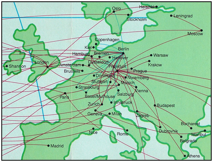 Pan American World Airways (PA) September 1, 1988 Intra-European