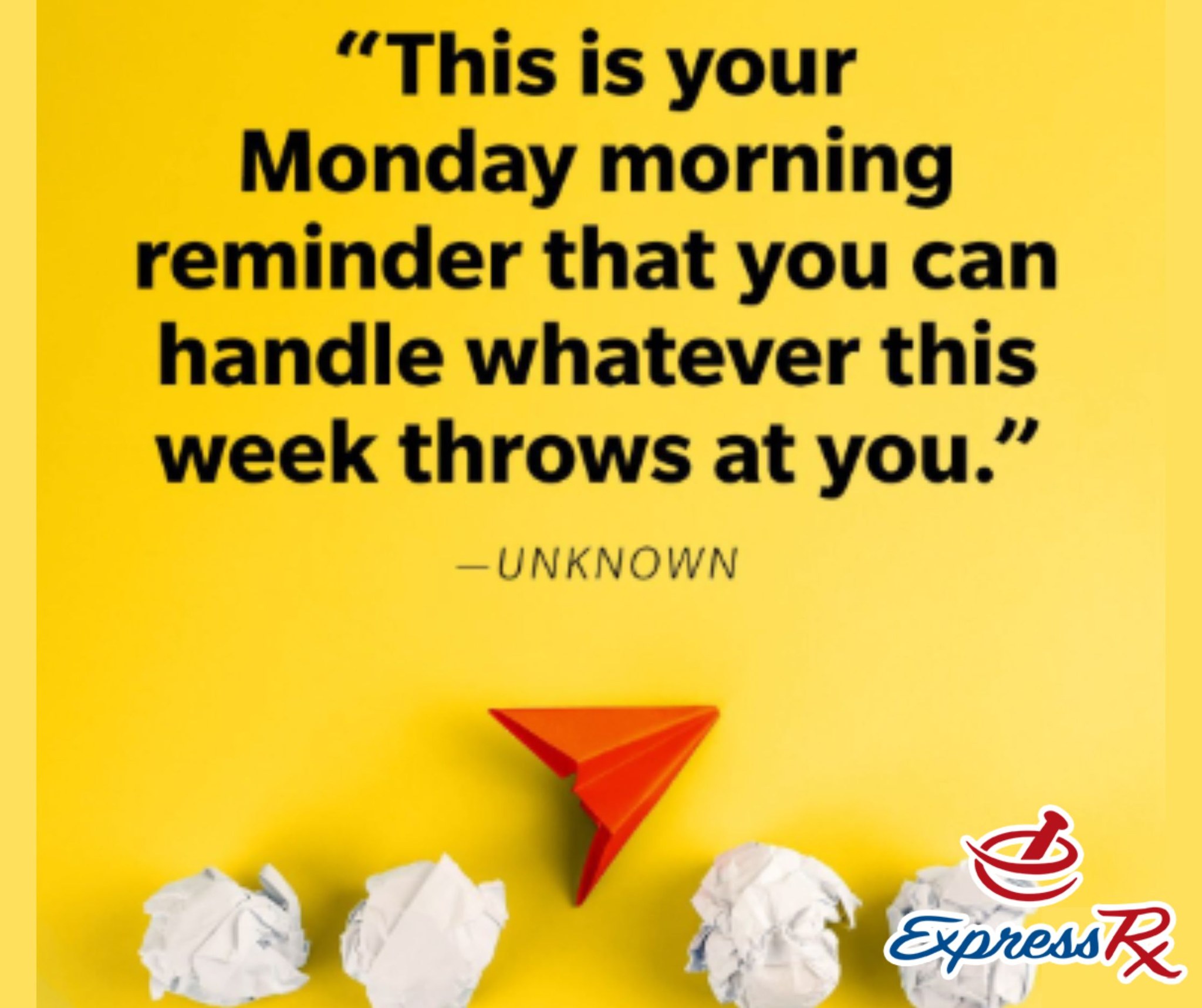 💊 Happy Monday! 💊 Whatever this week... - Express Rx of Union | Facebook
