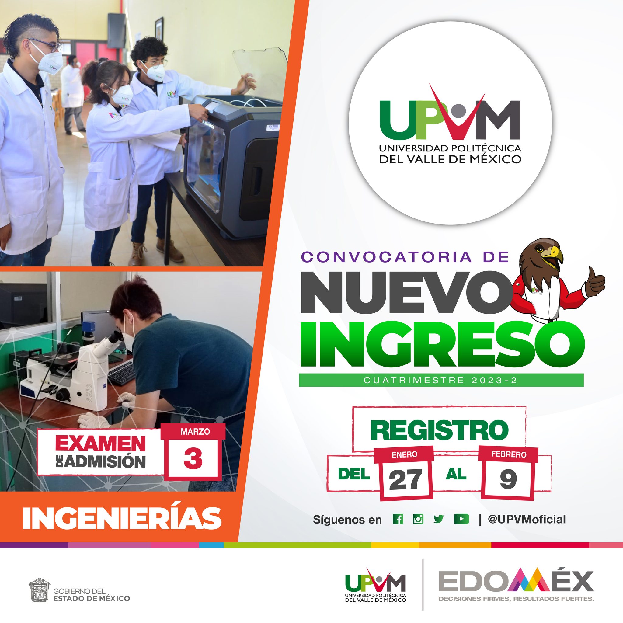 Universidad Politécnica del Valle de México - ⚠️ CONVOCATORIA DE ...