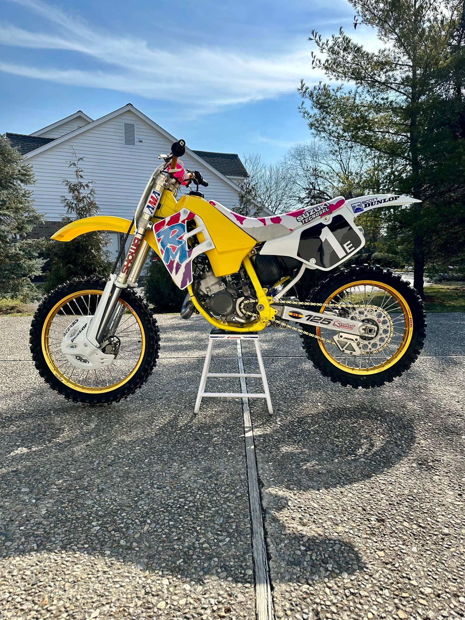 1992 RM 125 Swink Championship Tribute Build Completion
