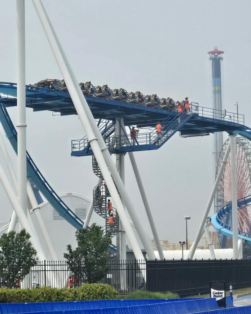 Gatekeeper evacuation activated! 📸 Chad H. #fyecoasters