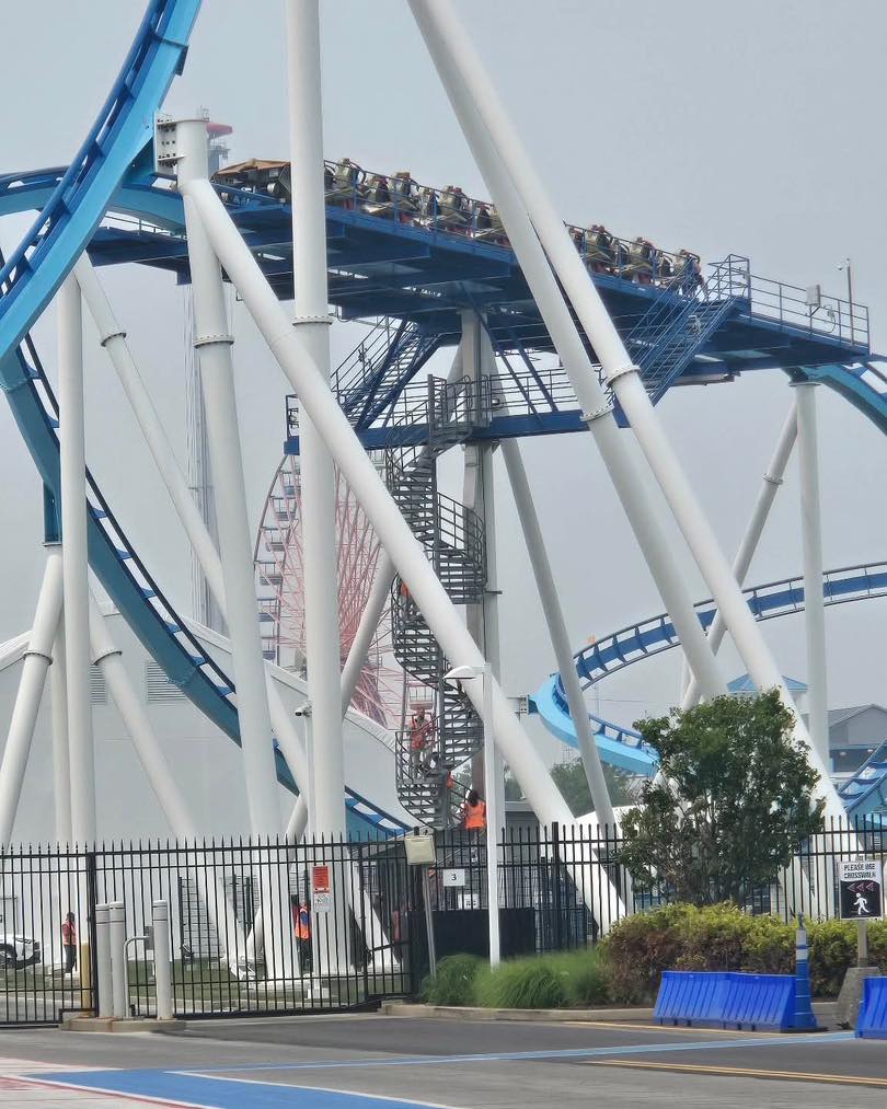 Gatekeeper evacuation activated! 📸 Chad H. #fyecoasters