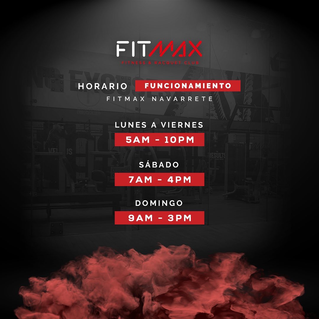 Fitmax - Te compartimos nuestros horarios de clases...