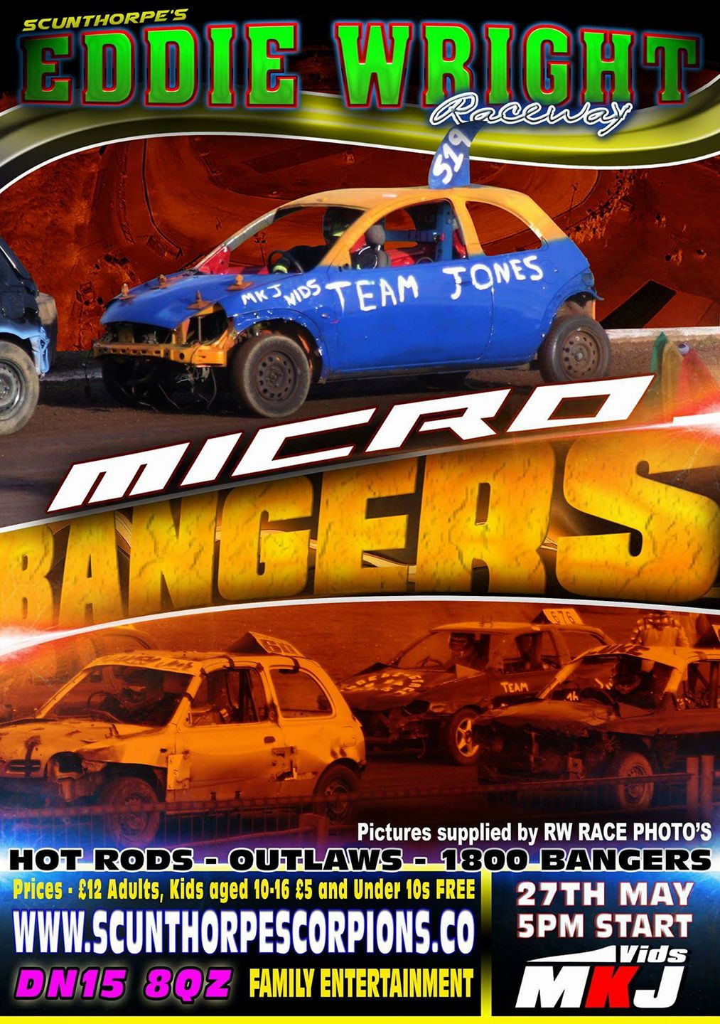 UPDATED BOOKING... - Scunthorpe Raceway - Bangers & Stockcars