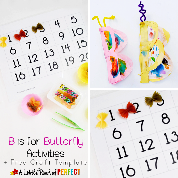 B IS FOR BUTTERFLY - Fun... - A Little Pinch of Perfect