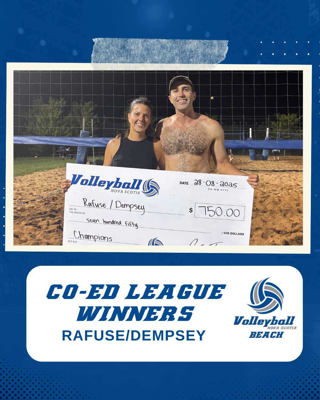Volleyball - Announcing the champions of our Adult Beach Leagues! 🏖️ 🏐 ...