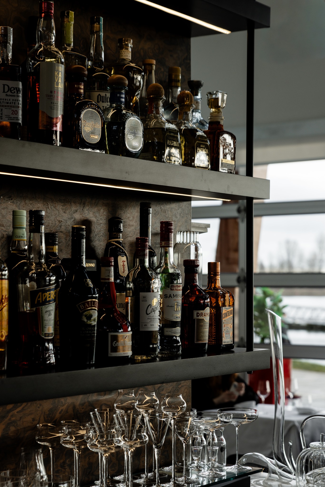 Each beverage pairing option at Baan Lao is built around the 