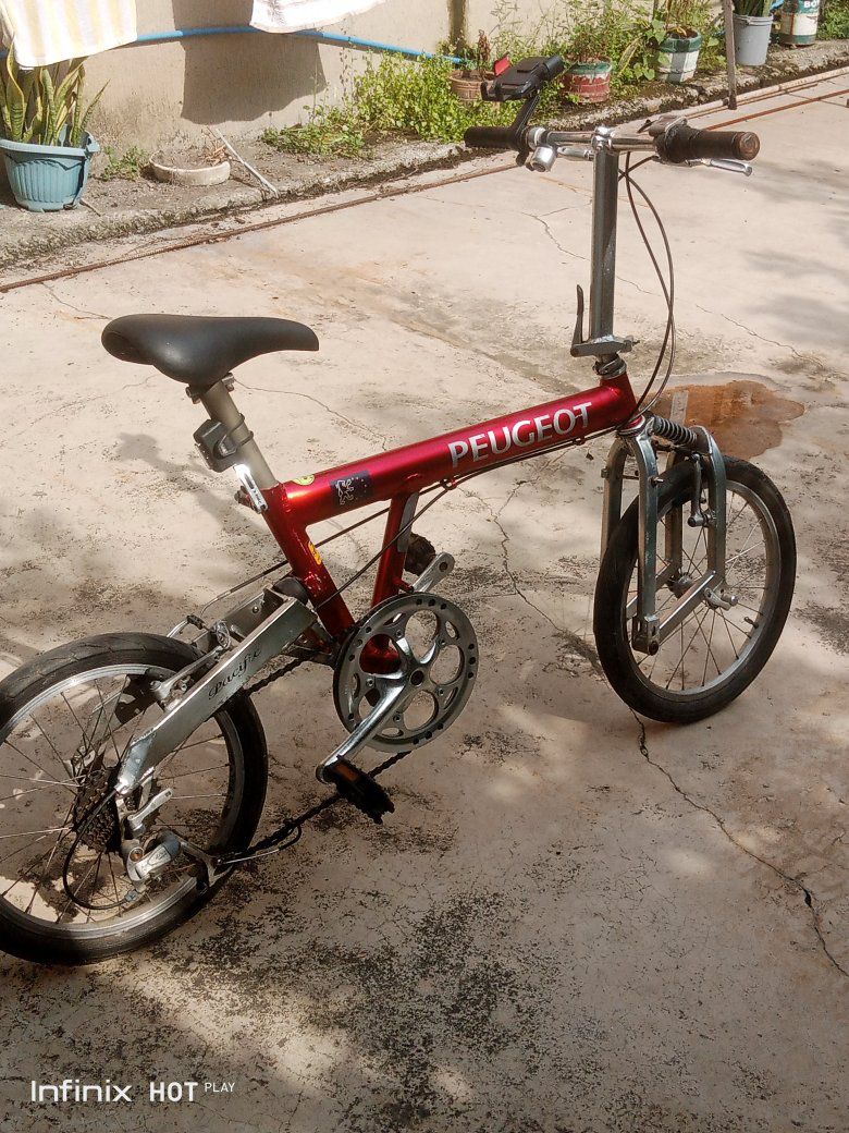 My Peugeot Birdy folding bike🚲 DEUGEOT DEI Infinix InfinixHOT нот