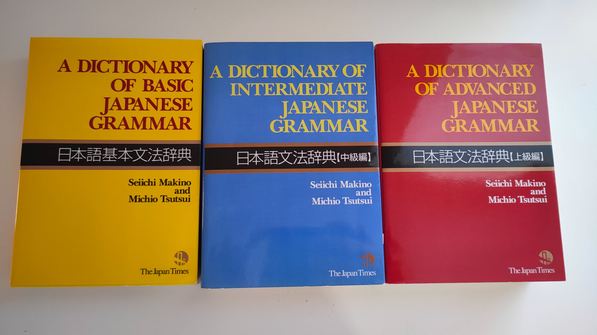 A Dictionary of Japanese Grammar for Learning Language 3-Book 