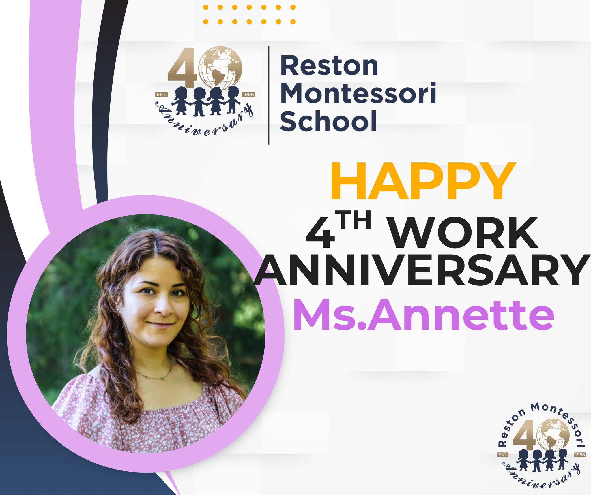 🎉 Congratulations on Your 4th... - Reston Montessori School | Facebook