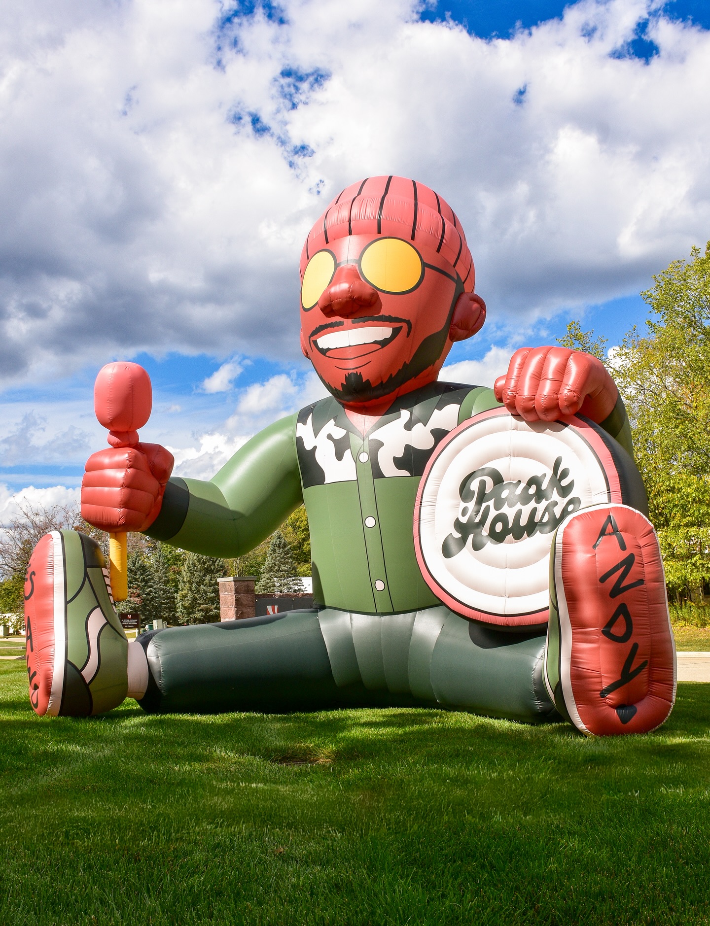 Inflatable - A new Bobcat tunnel for the great folks at Montana State ...