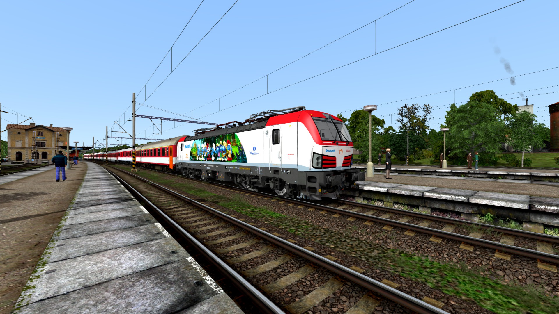 Railworks-Train Simulator | #RWSkinyRudisCZ | Facebook