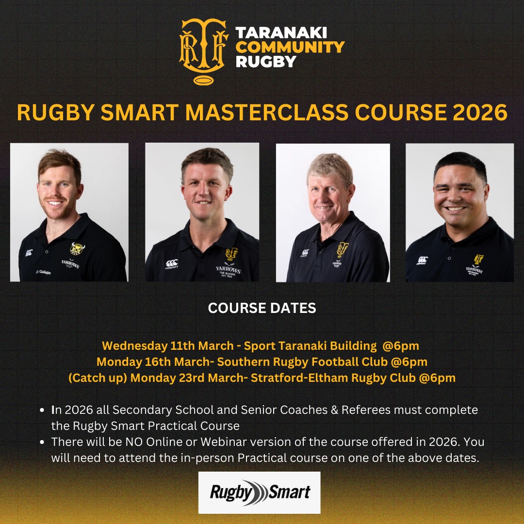 Taranaki Community Rugby added... - Taranaki Community Rugby