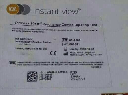 Powerlab Ventas - PRUEBA DE EMBARAZO-INSTANT VIEW en tira... | Facebook