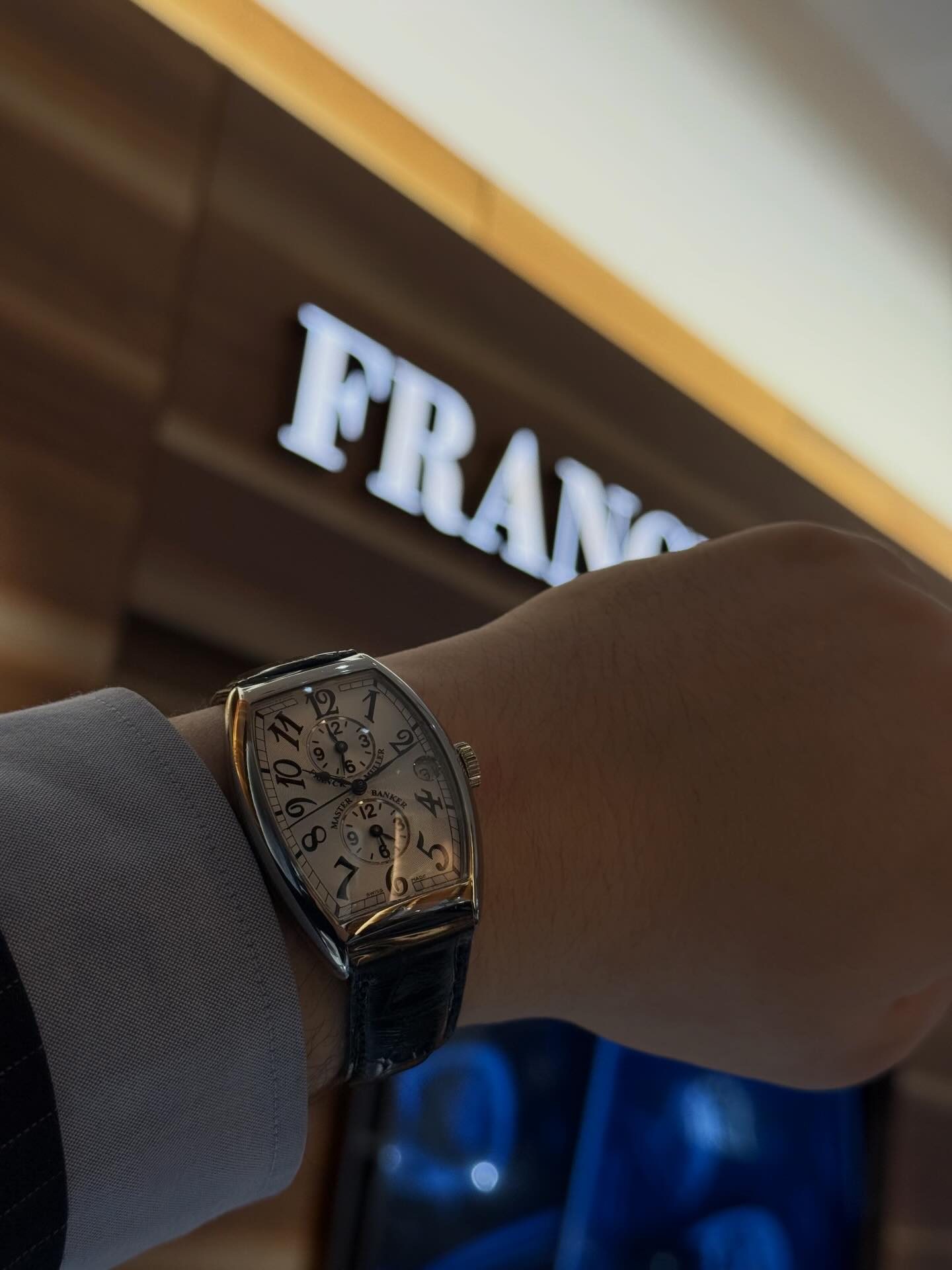 FRANCK MULLER CINTREE CURVEX MASTER BANKER Ref.5850MB AC 世界の