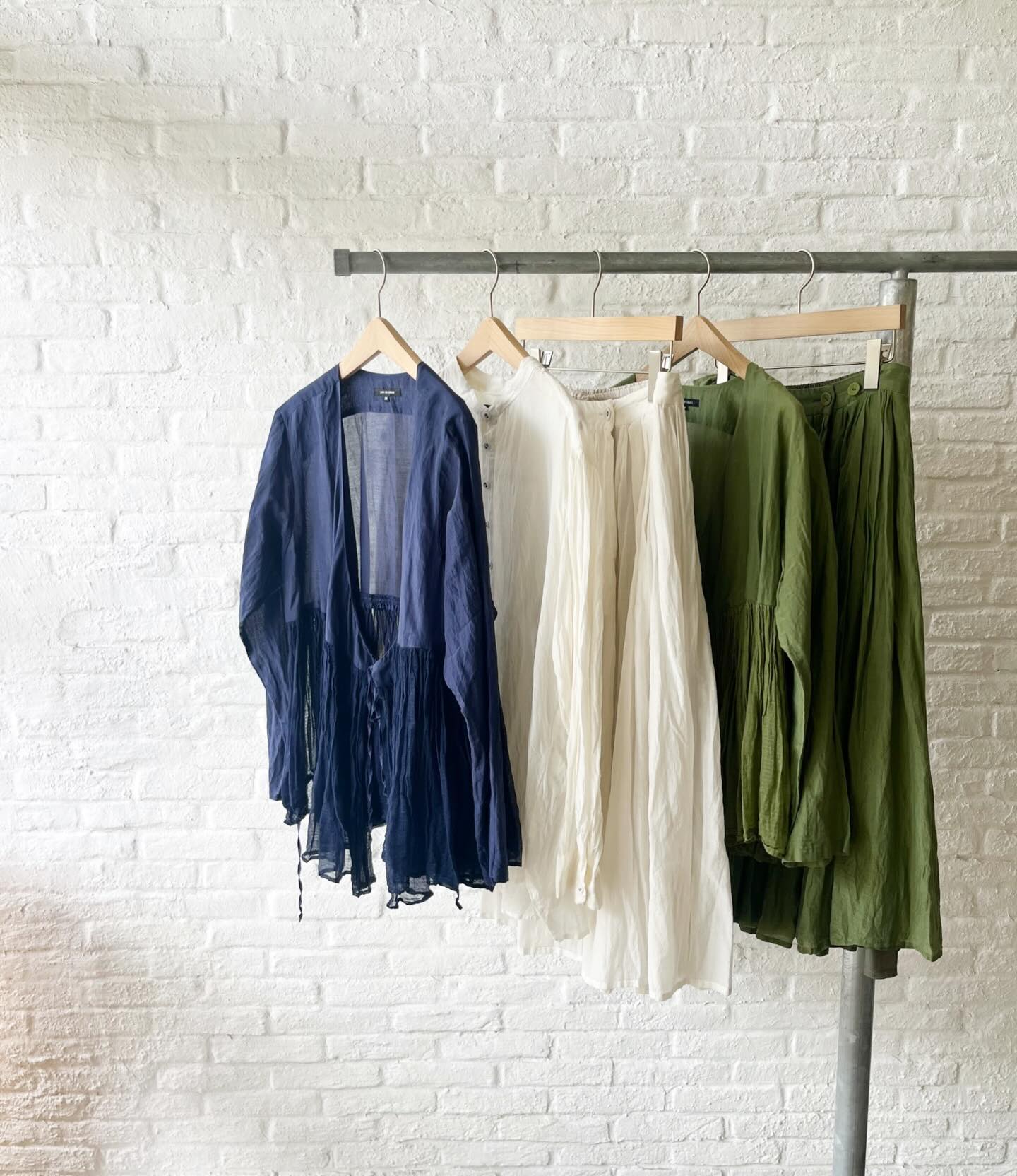 pas de calais SPRING / SUMMER 2026 《コットンシルクローン》 さらり 