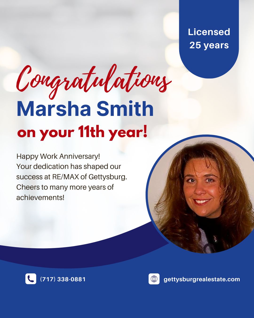 RE/MAX - Celebrating 11 incredible years with Marsha! Marsha, your ...