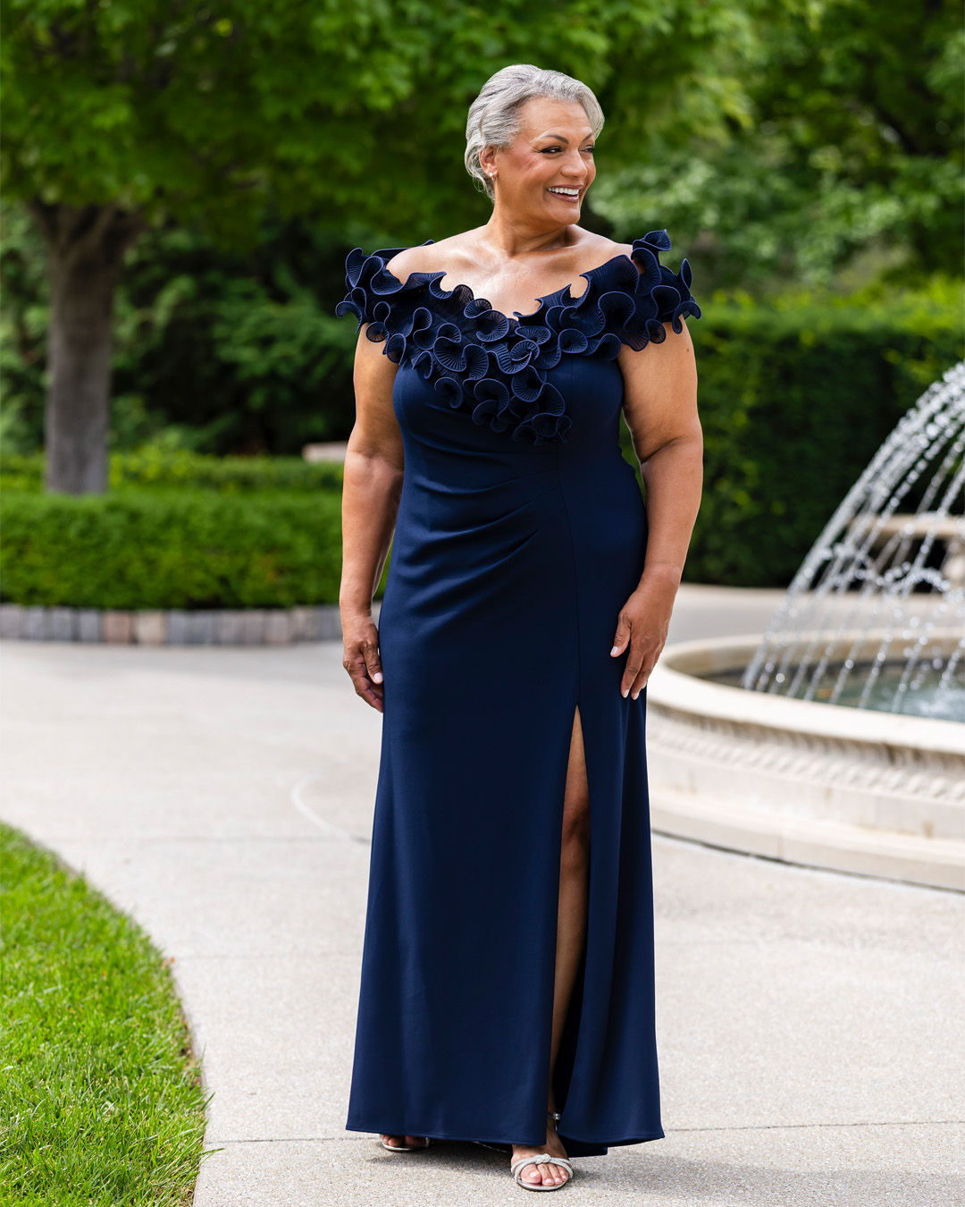 von maur dresses formal mother of the bride for celebrations SAMUEL DONG DRESSES