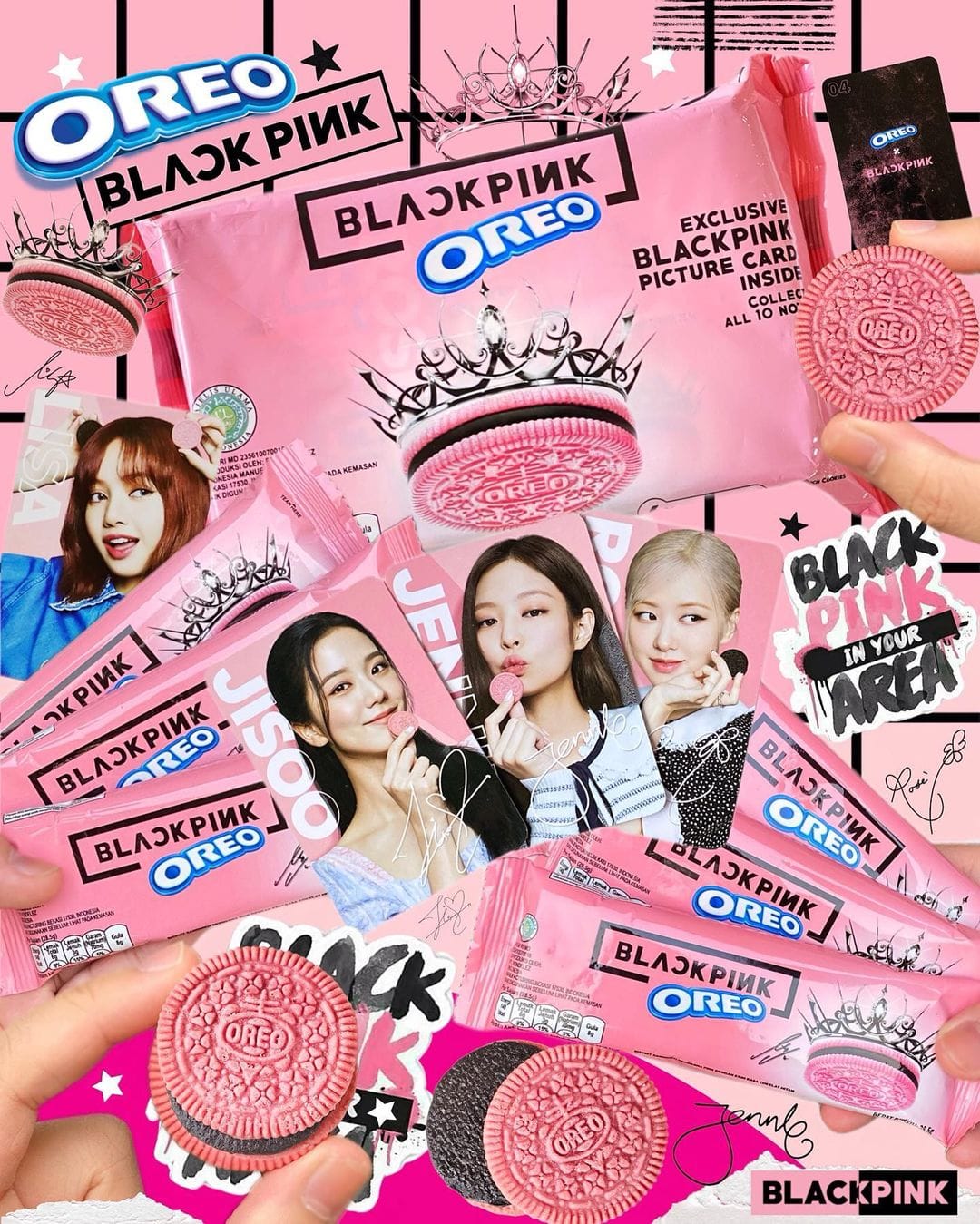 LOOK: BLACKPINK x OREO is NOW AVAILABLE in Philippines 🖤!! Oreo