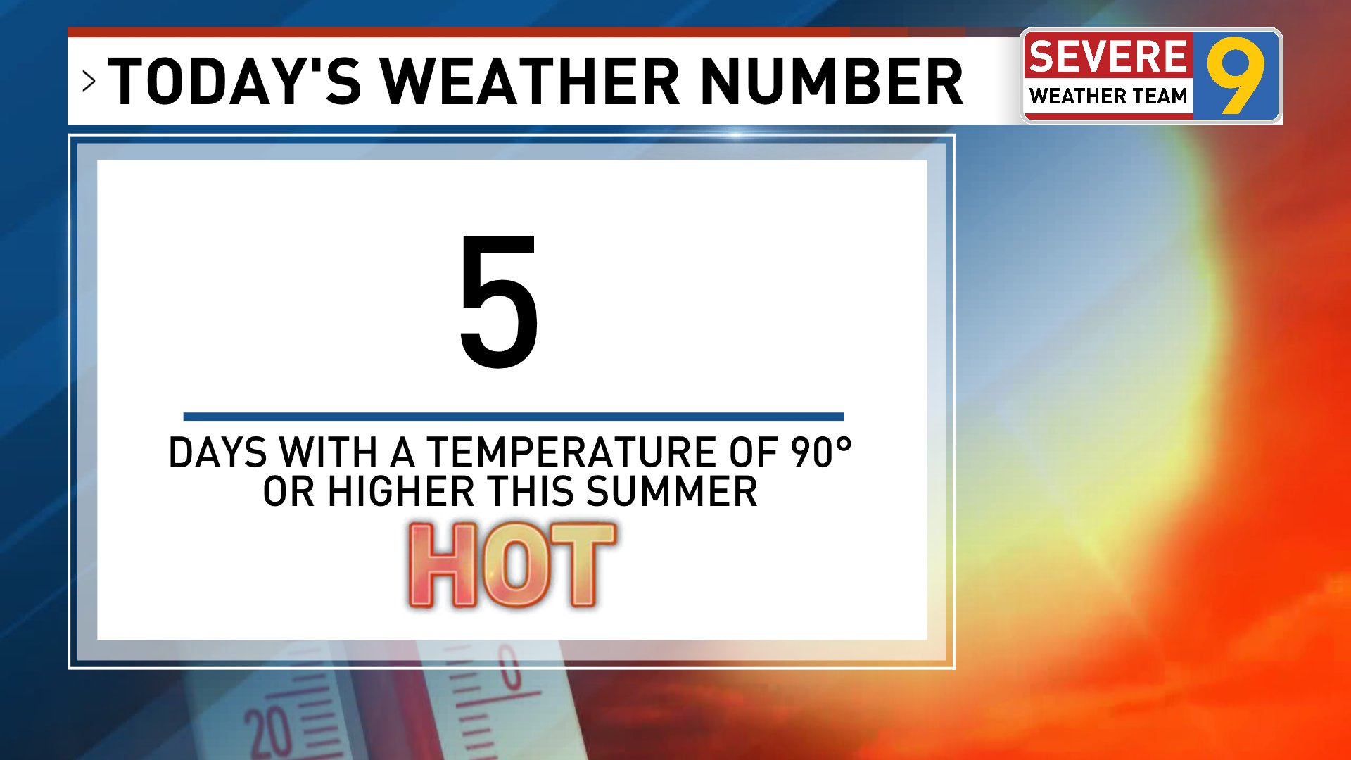 今何度? What Temperature Is It? Friday's high temperature was 90°. Not a record, but it sure was