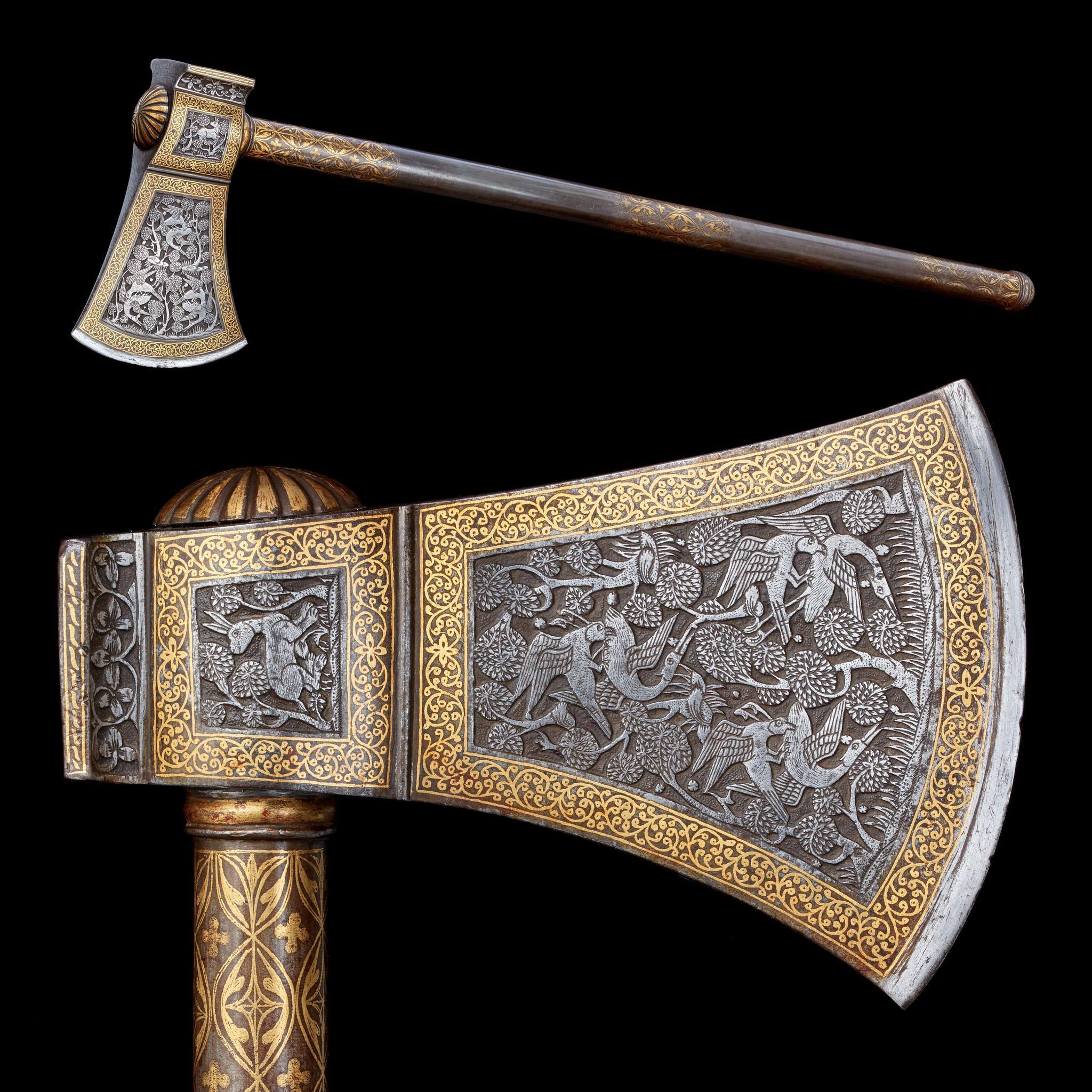 Persian tabarzin: a decorated saddle axe from 18th century Iran