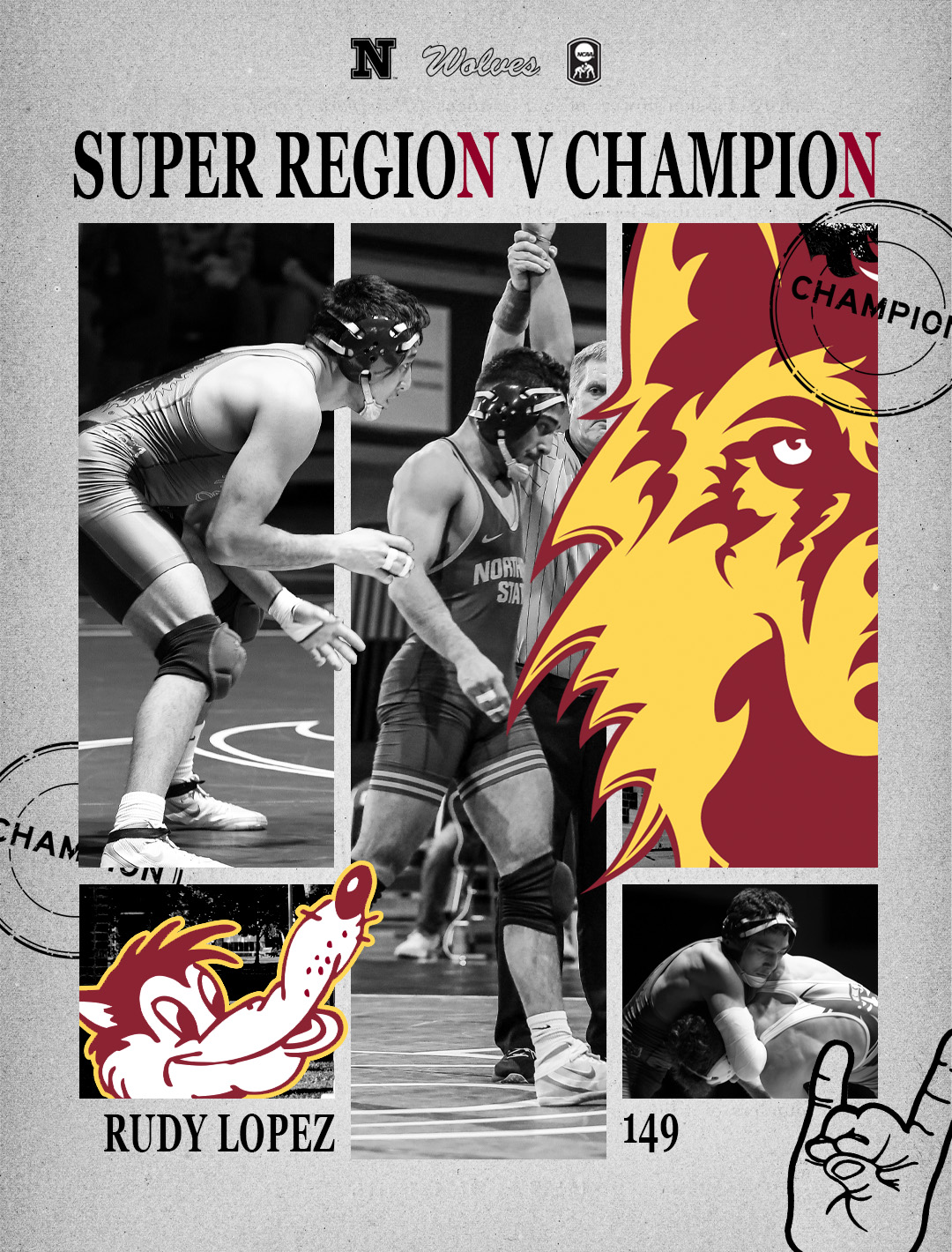 Northern - 🏆 SUPER REGION CHAMPION 🏆 Rudy Lopez is bringing home the ...